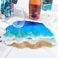 Irregular Coaster Mold Silicone Tray Mold Geode Tray Molds for Epoxy Resin