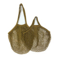Ready to Ship Handle Washable Reusable Canvas Cotton String Fruit Mesh Net Bag Grocery Tote Mesh Bags for Vegetable