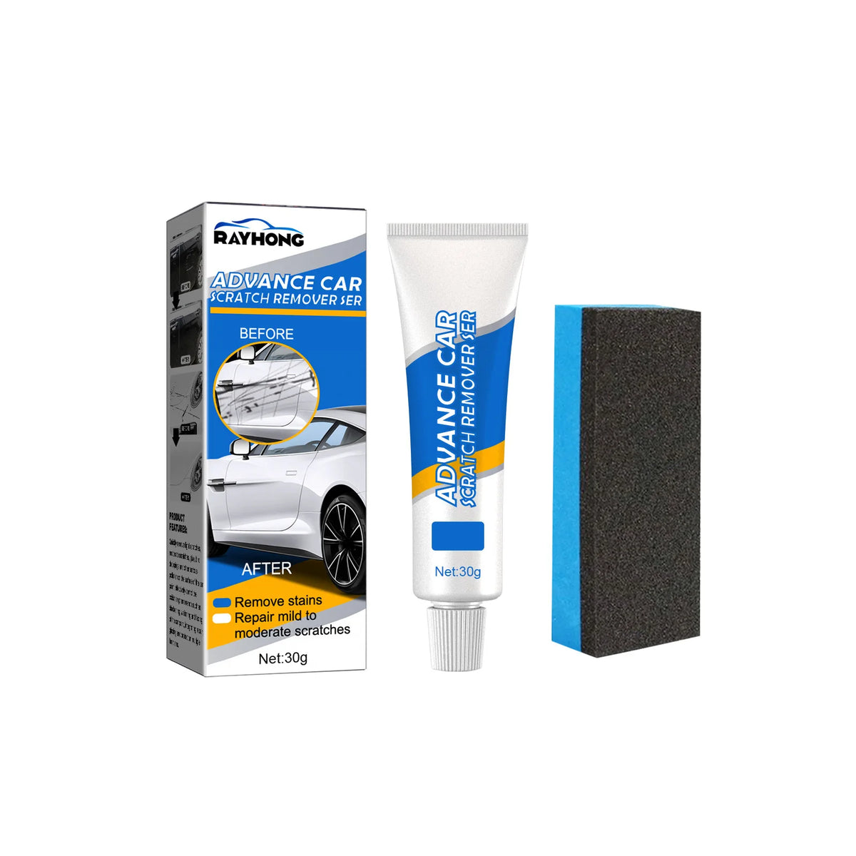 Wholesale Rayhong Car Scratch Repair Kit Car Scratch Removal Polishing Scratch Repair Cream Paint Surface Cleaning Kit