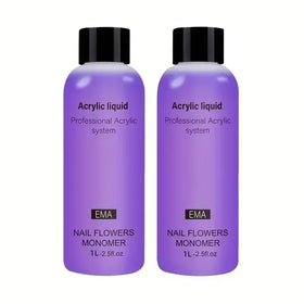 1000ml Ema Monomer Acrylic Liquid for Nail Extension/Dipping/Carving Crystal Liquid Custom Logo Nail Monomer Liquid Acrylic