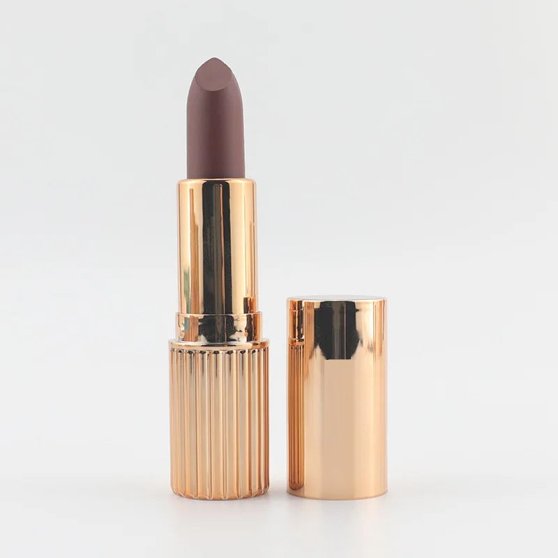 Hot Sell Waterproof High Pigment Long Wear Matte Lipstick Private Label Cruelty Free Vegan Lip Stick