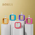 Customized Color Eco Friendly PET Plastic Square Liquid Packaging Bag Pump Sprayer Bottle Screen Printing 300/500ml Hair Care