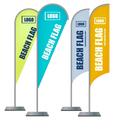 Feather Flag Banner Beach Flags Banners for Commercial Advertising Signs