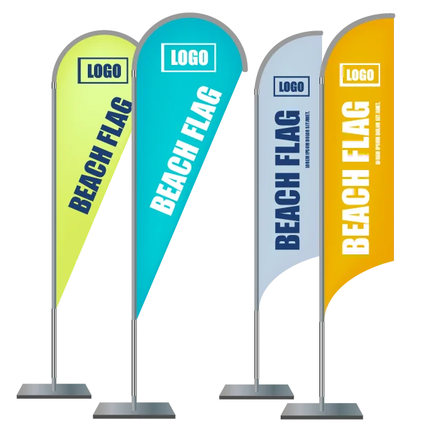 Feather Flag Banner Beach Flags Banners for Commercial Advertising Signs