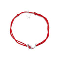 Guardian Lucky Fish Red Rope Chain Bracelet for Couple Sterling Silver 925 Star Enamel Jewelry Friendship Bracelets SCB145