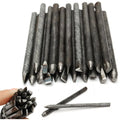 16pcs 20pcs Steel Embossing Stamping Stamps Floral Anvil Carving Chisel Kit for Jewelry Making Jewelry Metal Stamping Tool