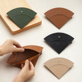 Leather Coffee Filter Paper Holder Storage Bag Coffee Filter Storage Sleeve Coffee Appliance