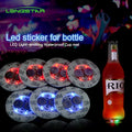 Bottle Beer Drink Bar Led Coasters EVA LED Light Sticker LED Coaster