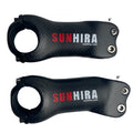SUNHIRA SH-RS100 Carbon Fiber Bike Stem 6/17 Degree Riser Rod for Bicycle 70/80/90/100/110/120mm Lengths