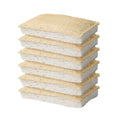 Woxin Eco-Friendly Plastic-Free Toxin-Free Heavy-Duty Non-Scratch Absorbent Dual-Sided Wood Pulp Loofah Scrub Pad Dish Sponge
