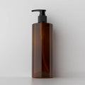 Yuyao 16oz Large Lotion Bottle 500ml Cosmetic Amber Pump Bottle Packaging Container Plastic Serum Pump Bottle