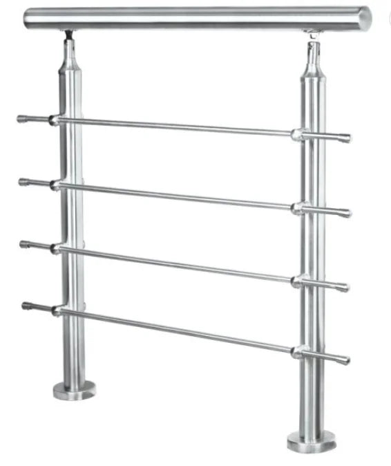 YL Solid Stainless Steel Modern Balcony & Interior Staircase Balustrade Rod Railing Post