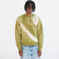 Custom Design logo Woolen Cashmere Pullover  Knitwear Top Long Sleeve Knitted Crew Neck Fuzzy  Men Women Mohair Sweater