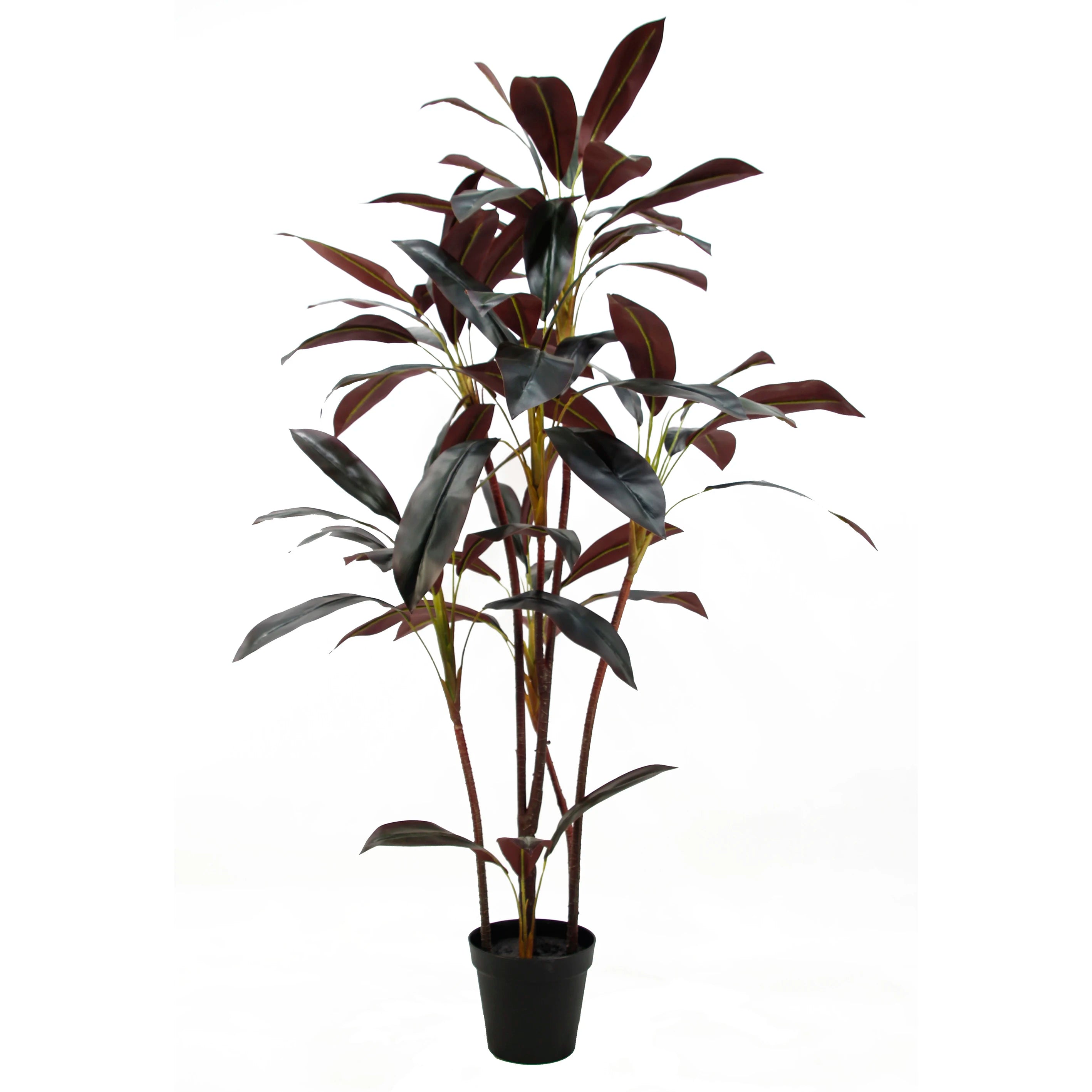 Dongguan Factory Wholesale 180cm High Simulation Real Touch Faux Potted Bonsai Tree Artificial Cordyline Plant for Home Decor