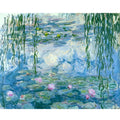 Painting by Numbers for Starter Kits Famous Picture Lotus Flower Abstract Acrylic Paint on Canvas Handiwork Personalized