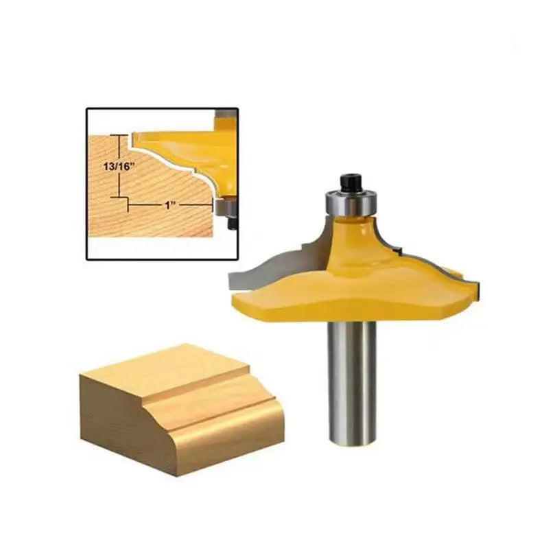 L-N215 1/2 Shank Woodworking Milling Cutter Bearing Router Bit Line Knife Lace Knife Carving Knife