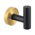 Bathroom Kitchen Round Stainless Steel Single Prong Coat Hooks Bath Robe Towel Hook Holder