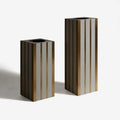 B-122 Modern Luxury Stainless Steel Vase Eco-friendly Design for Wedding or Home Decor Art Deco Style Floor Vase
