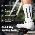 Custom Logo Cycling Socks Outdoor Sport Bike Socks Professional Sports Riding Bicycle Socks