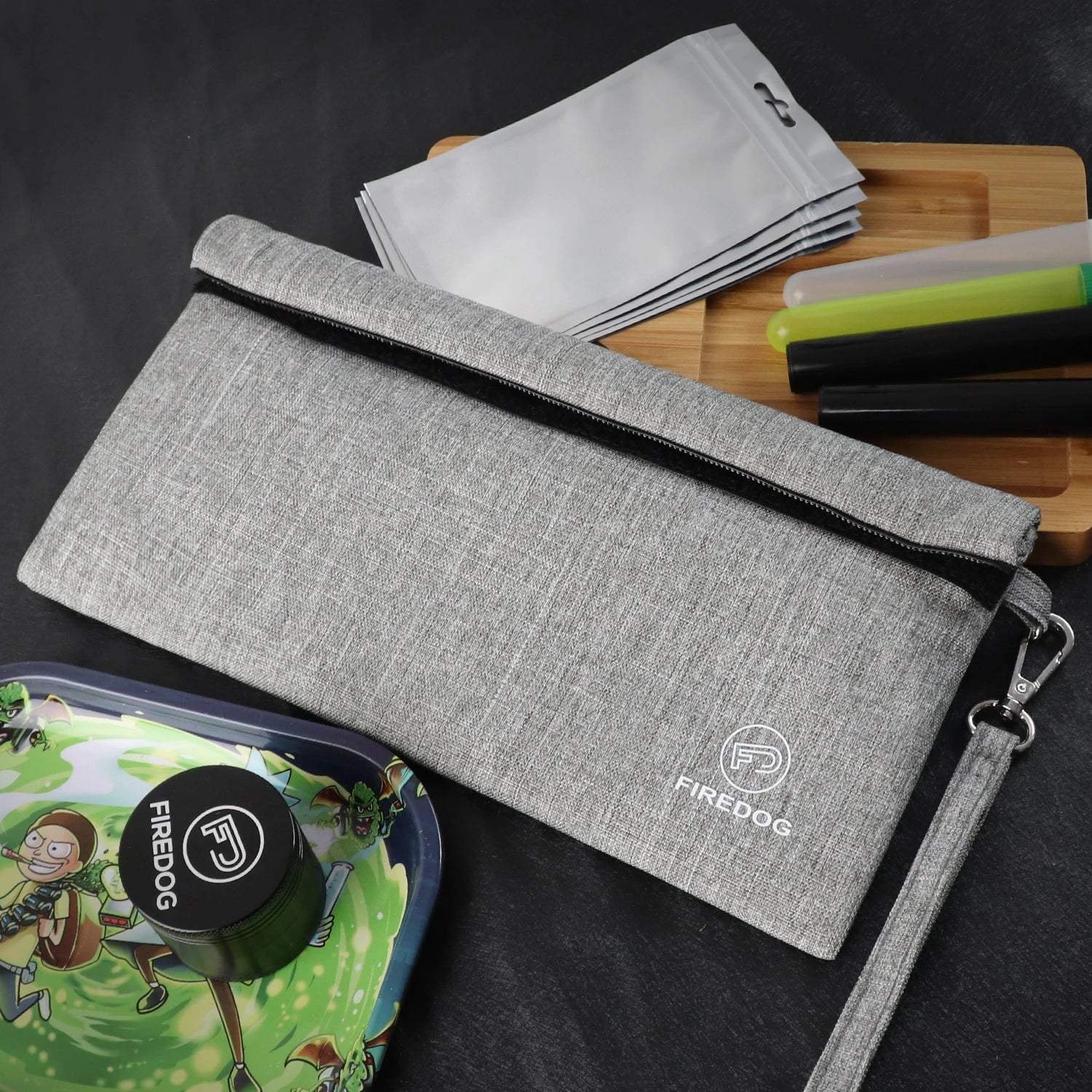 Custom Odor Proof Travel Scent Bag Carbon Lined Pouch for Smelly Items Special Purpose Case