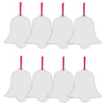 Sublimation Christmas Ornaments Blanks MDF Bulk Double Sided Heat Transfer Sublimation Memorial Christmas Ornament