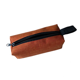 Custom Design Waterproof Coated Polyester Travel Toiletry Washing Bags for Man With Zipper