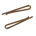 Flat Tie Clip Cuff Link Tie Clip 52mm Sublimation Clip on Tie Bar for Men