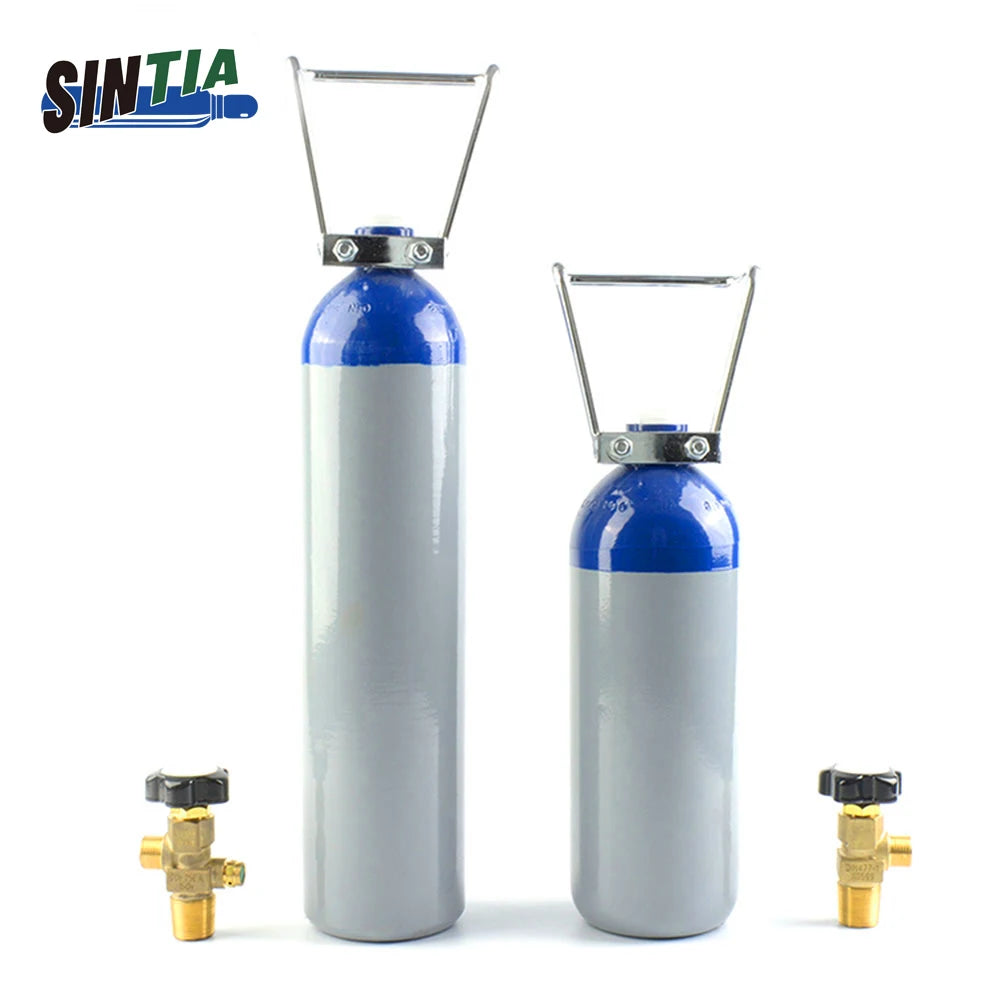 Steel 2.7L High Pressure Gas Cylinder with TPED/CE Certification 2KG for Industrial Use