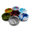 Colorful Cute Eco-friendly Round Durable Drop-resistant Custom Silicone Ashtray