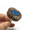 80 Grit 10mm Sandpaper Shutter Polishing Wheel Rotary Tool 3.17mm Shank Abrasive Disc Flap Wheels for Sanding Grinding