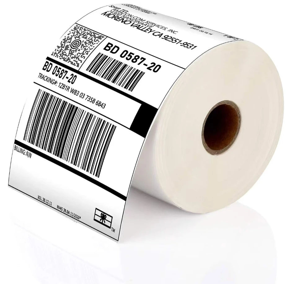 Custom Durable Paper Thermal Shipping Label for Package for Sticker Usage in Promotion Grocery Exhibition