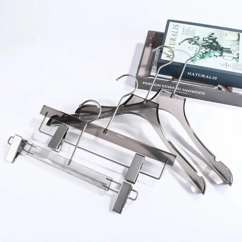 Custom Clear PP-PS-ABS Plastic Coat Hanger with Online Logo for Bags and Clothing