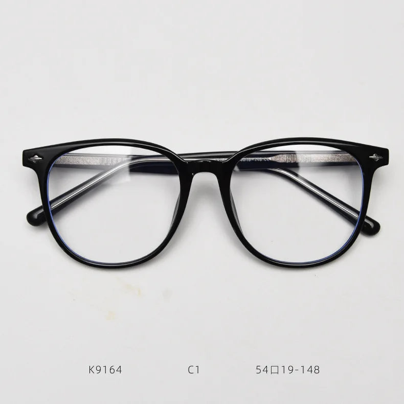 2025 TR90 Blue Light Blocking Men's Square Glasses Radiation Protection Eyeglasses Women Transparent Fashion Eyewear