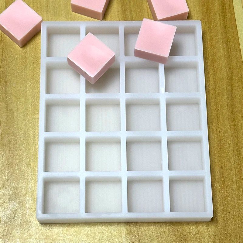 Mini Square Silicone Mold for Cake Tools for Custom Gummy Mold  Baking Ice Cube Pralines Caramels