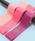 Custom Loop Resistance Bands Set Black Tpe Mini Exercise Latex Resistance Loop Bands