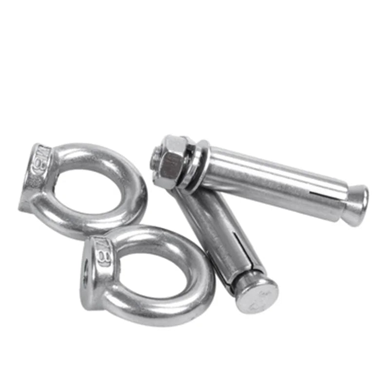 SDPSI DCT Stainless Steel Lift Eye Ring Nut Concrete Anchor Sleeve Expansion Anchor Bolt Screw