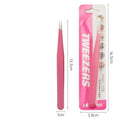 Stainless Steel Tweezers Candy Color Series Macaron Color Hand Ledger Sticker Tool Accessories 14Models