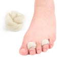Wool Toe Splitter Soft Overlapping Sweat Absorbing Breathable Inter-toe Cam Eye Anti-wear Pad