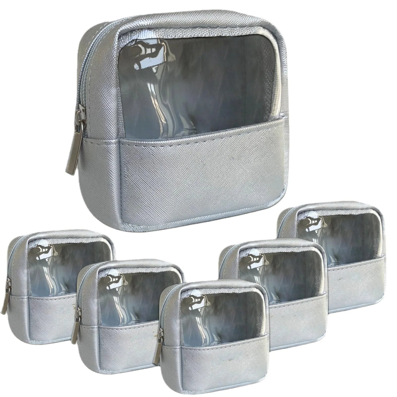 Custom Logo Factory Price Cute Waterproof PU Cosmetic Bag Designer Style with Cover New Style Portable Storage Bag for Women