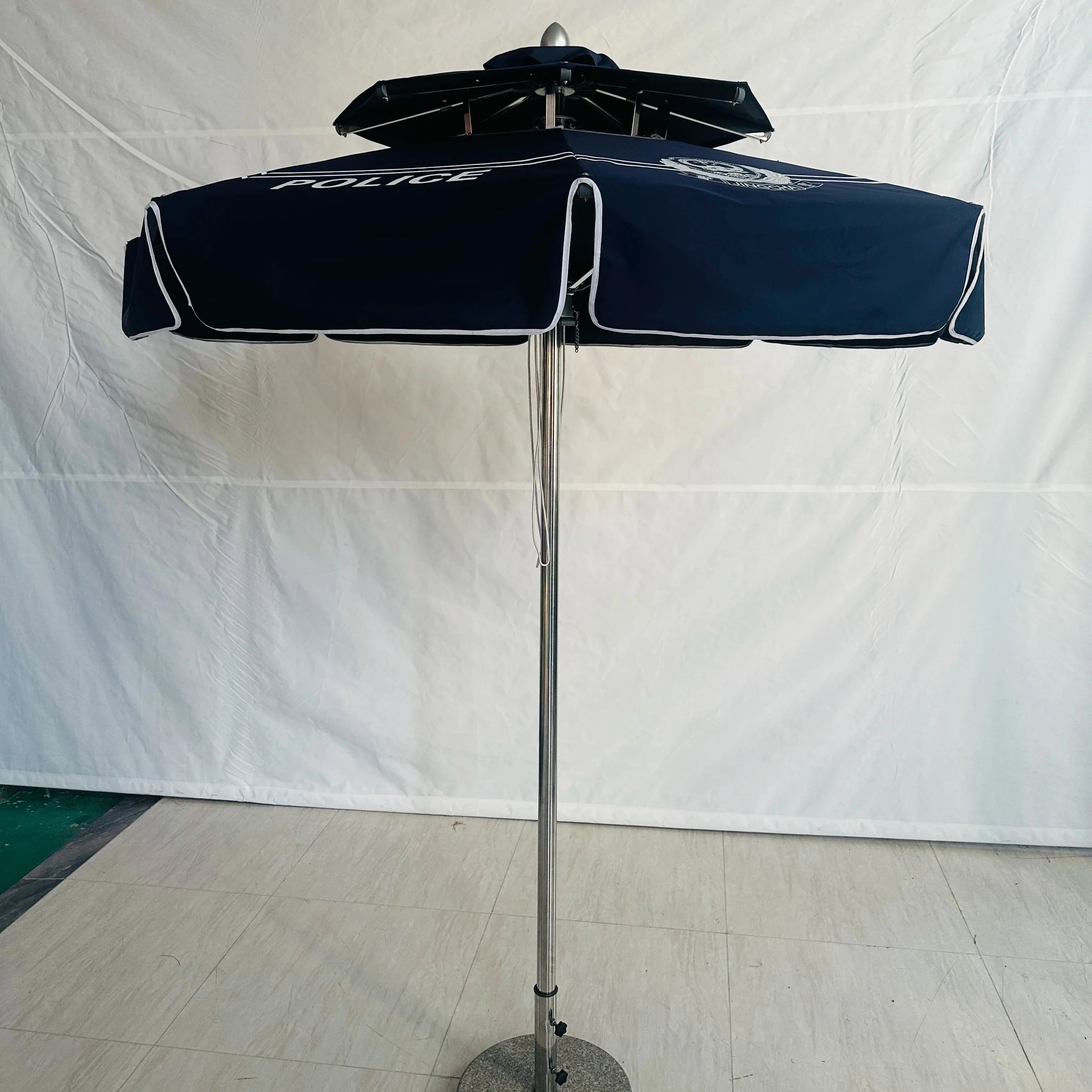Mid Pole Umbrella Professional Recreation Umbrella Aluminum Steel Cantilever Umbrellas Sun and Rain protection Motorcycle Umbrel