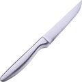 Modern Serrated Steak Knife Kitchen Meat Knife BBQ Stainless Steel Steak Knife