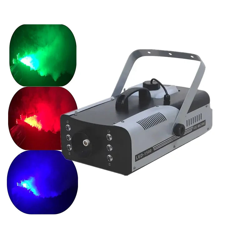 Factory Price Stage Led Fog Machine 1500W Remote Control Wireless Fog Smoke Machine