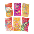 2026 Hong Bao Chinese New Year Red Packet Lucky Money Cash Paper Bag Custom Red Envelopes 6pcs