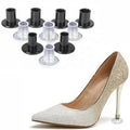 Wholesale Latin Stiletto Dancing Antislip Plastic PVC High Heel Protectors Cover for Wedding Favor Soft