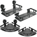 Bathroom Clasp Triangle Shelf Hole-Free Suction Toilet Rack Multifunction Cup Wall-Type Corner Soap Dish Storage Rack