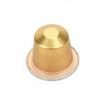 China Wholesale Coffee Nespresso Aluminum Foil Capsule Packaging With Lid Silicone Ring 5g Cafe Coffee Pod Empty Coffee Capsule