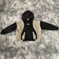 DENIMGUYS Clothing Manufacturer Customized Fashion Street Wear Contrast Color Patchwork Men French Terry Plus Size Hoodies