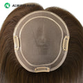 TP04 16" Natural Straight Chinese Remy Human Hair Women Hair Piece