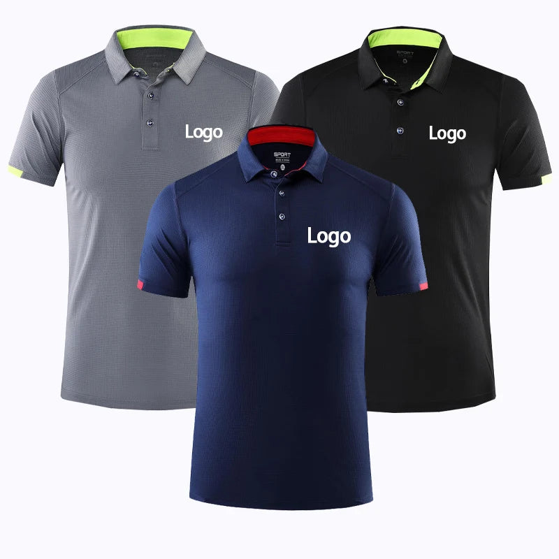 Unisex Dry Fit Polyester for Polo Shirts for Men Factory Hot Selling Summer Sport Golf Shirt Formal Style Blank Design Knitted