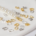 18K Gold Plated Wire Guard Guardian Protectors Loops Adjustable Slider DIY Fashion Jewelry Accessories 2000Pcs/Bag